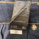 Liverpool Jeans Women 16W Blue Abby Hi-Rise Ankle Denim Comfort Stretch Skinny - Image 8