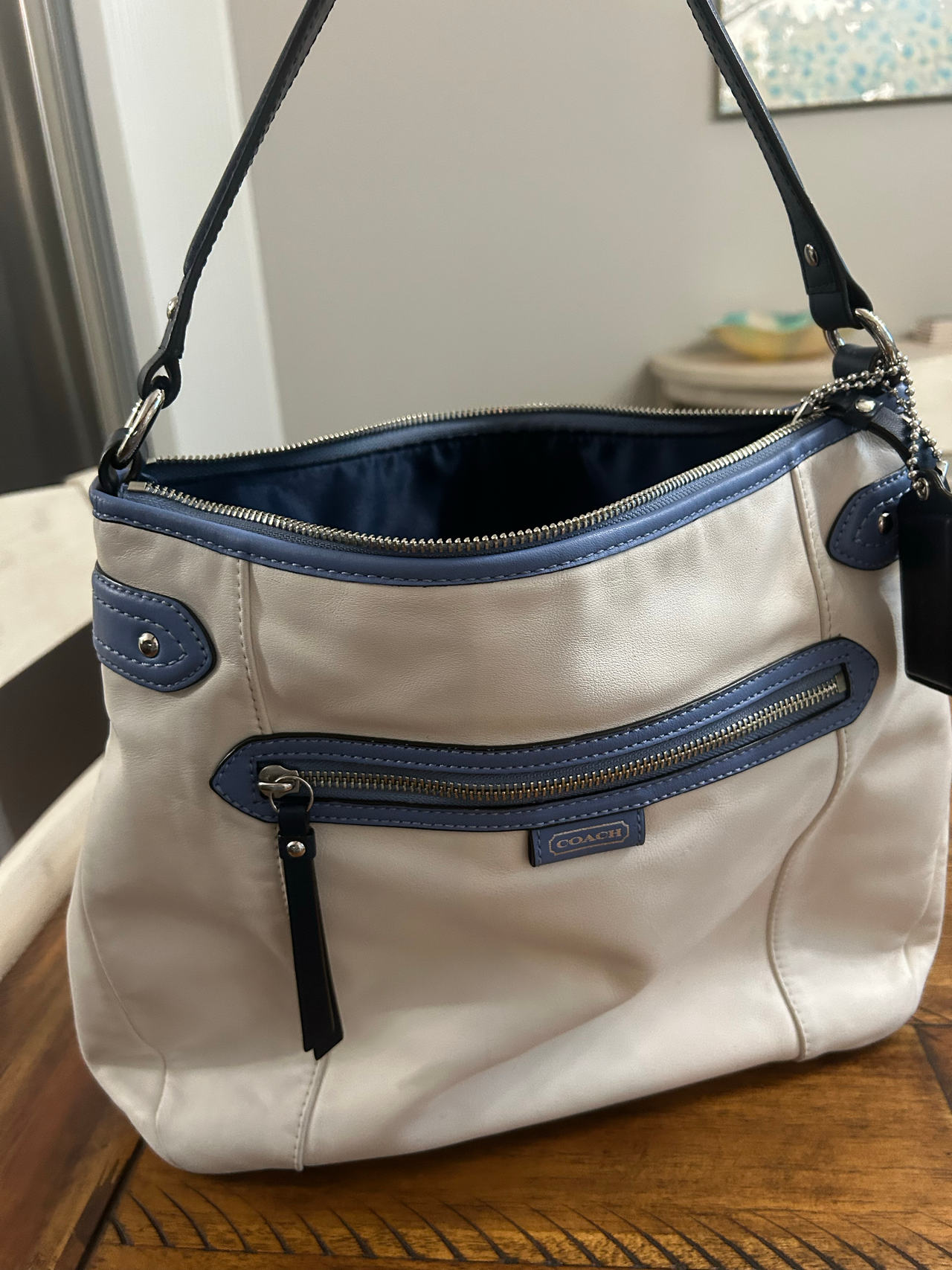 Coach Leather Shoulder Bag