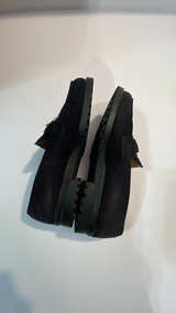 Versace Gianni Suede Loafer Black - Image 5