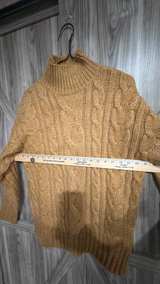 American Eagle XS Cable Knit Mock Neck Sweater - Image 4