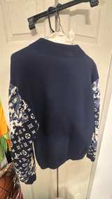 Louis Vuitton Monogram Tapestry Zipped Cardigan - Image 3