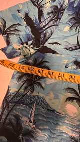 Men's Blue Tropical Hawaiian Shirt - Image 5