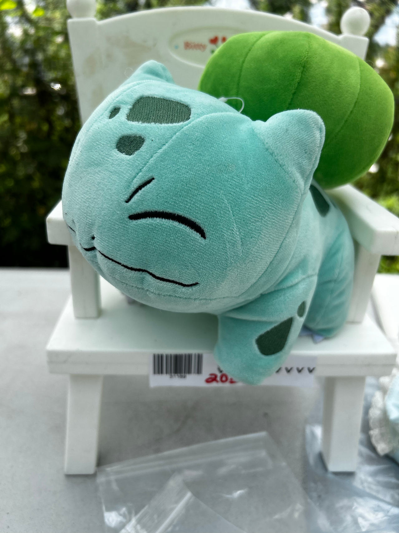 Pokémon Bulbasaur Sleeping Plush