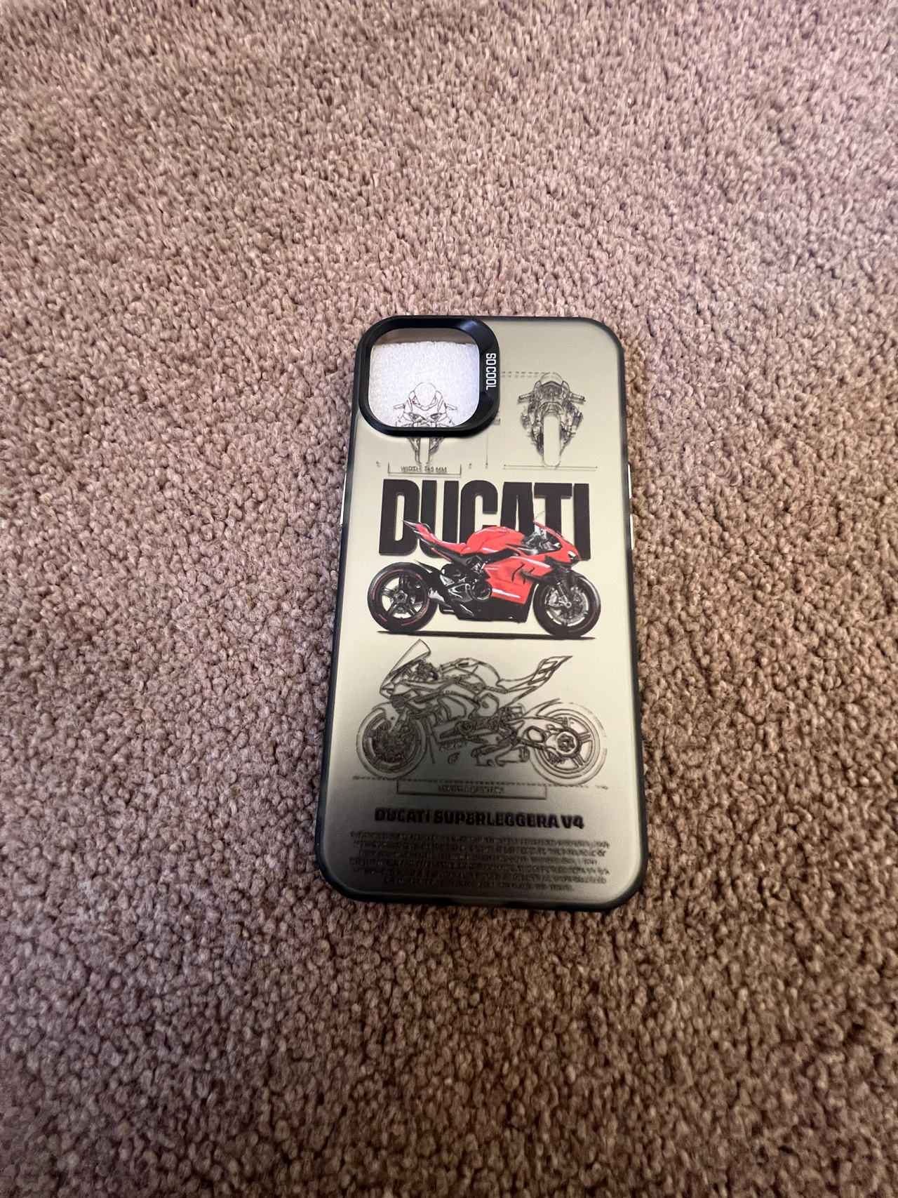 Ducati Superleggera V4 iPhone Case