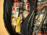 Vintage Plaid Wool Maxi Wrap Skirt FJ BACON size 10 - Image 4