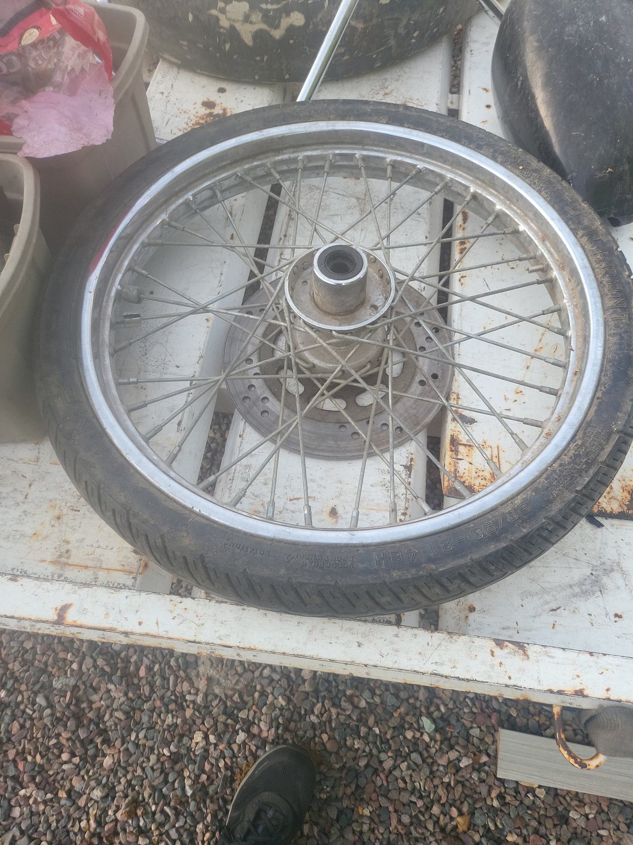 Harley-Davidson 21" 40-Spoke Front Wheel