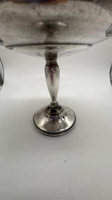 Towele Sterling Silver pedestal Compote Candy  Dish 6" high - Image 4