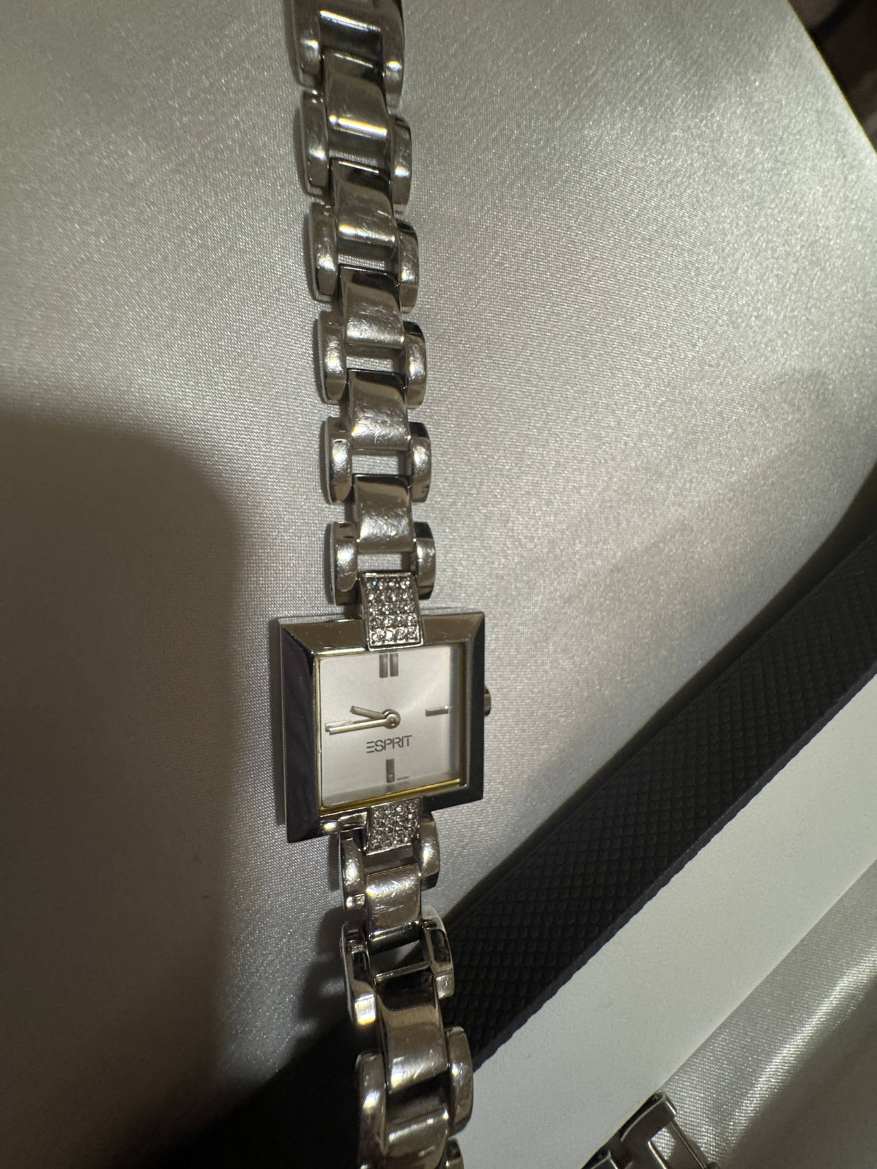 Esprit Women's Silver Square Watch