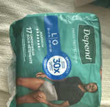 Depend Fresh Protection Men's Incontinence Underwear, Large/XL, 17 Count - Image 1