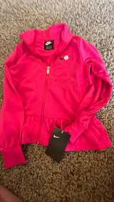 Nike Girls' Pink Peplum Zip-Up Jacket new with tags size 6 - Image 2