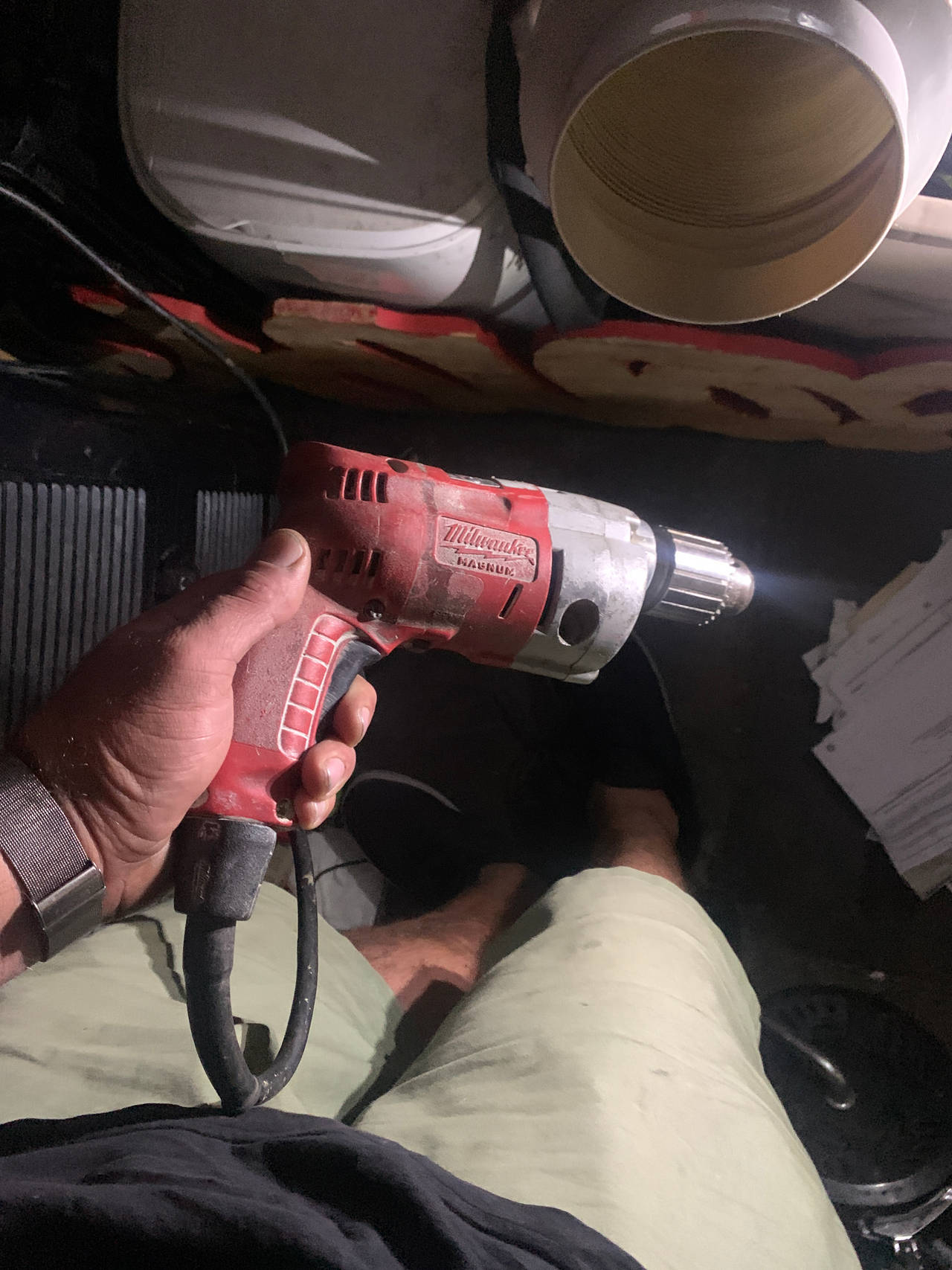 Milwaukee Magnum Corded Drill