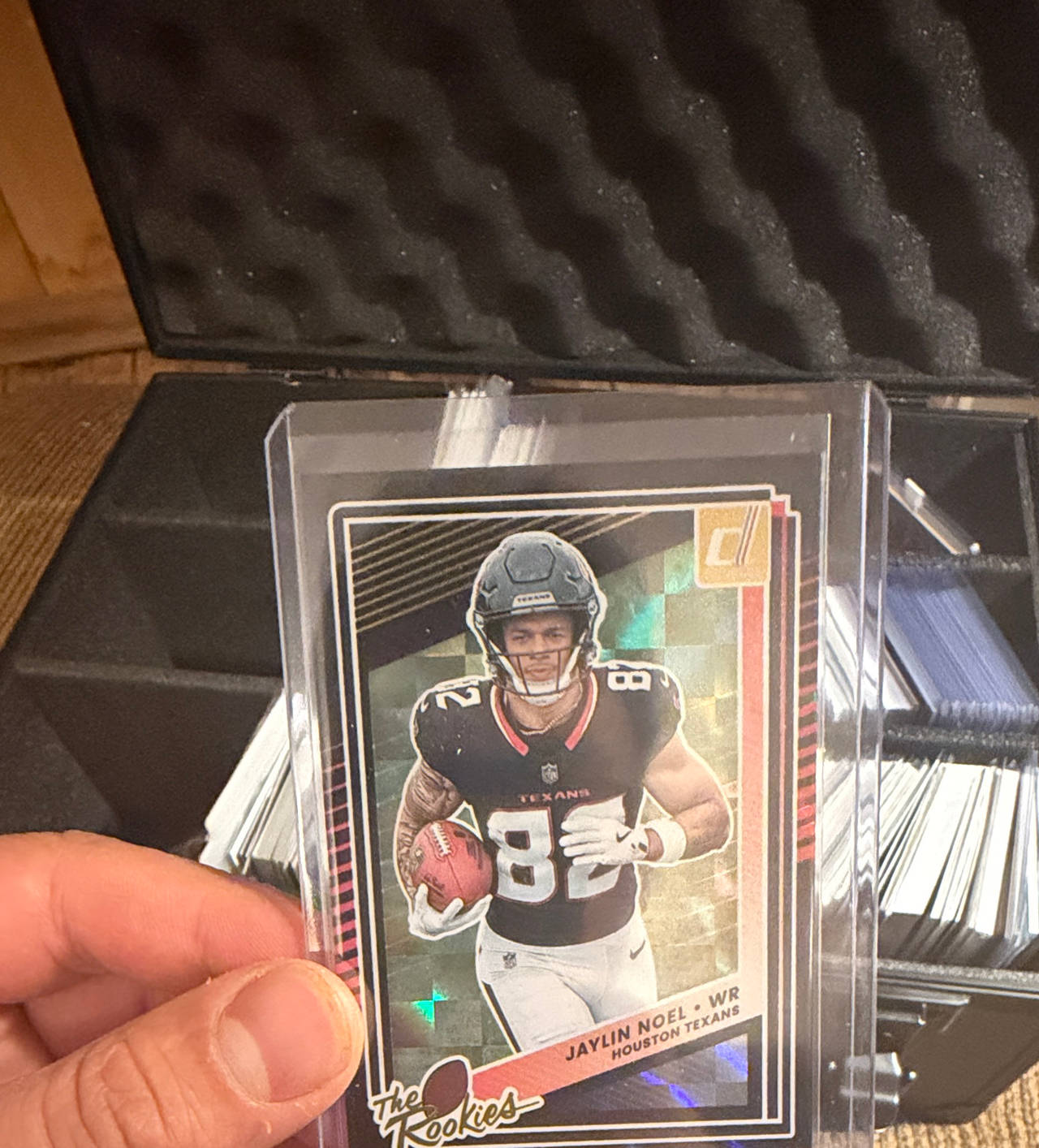 2024 Panini Donruss Jaylin Noel The Rookies Green Laser Parallel