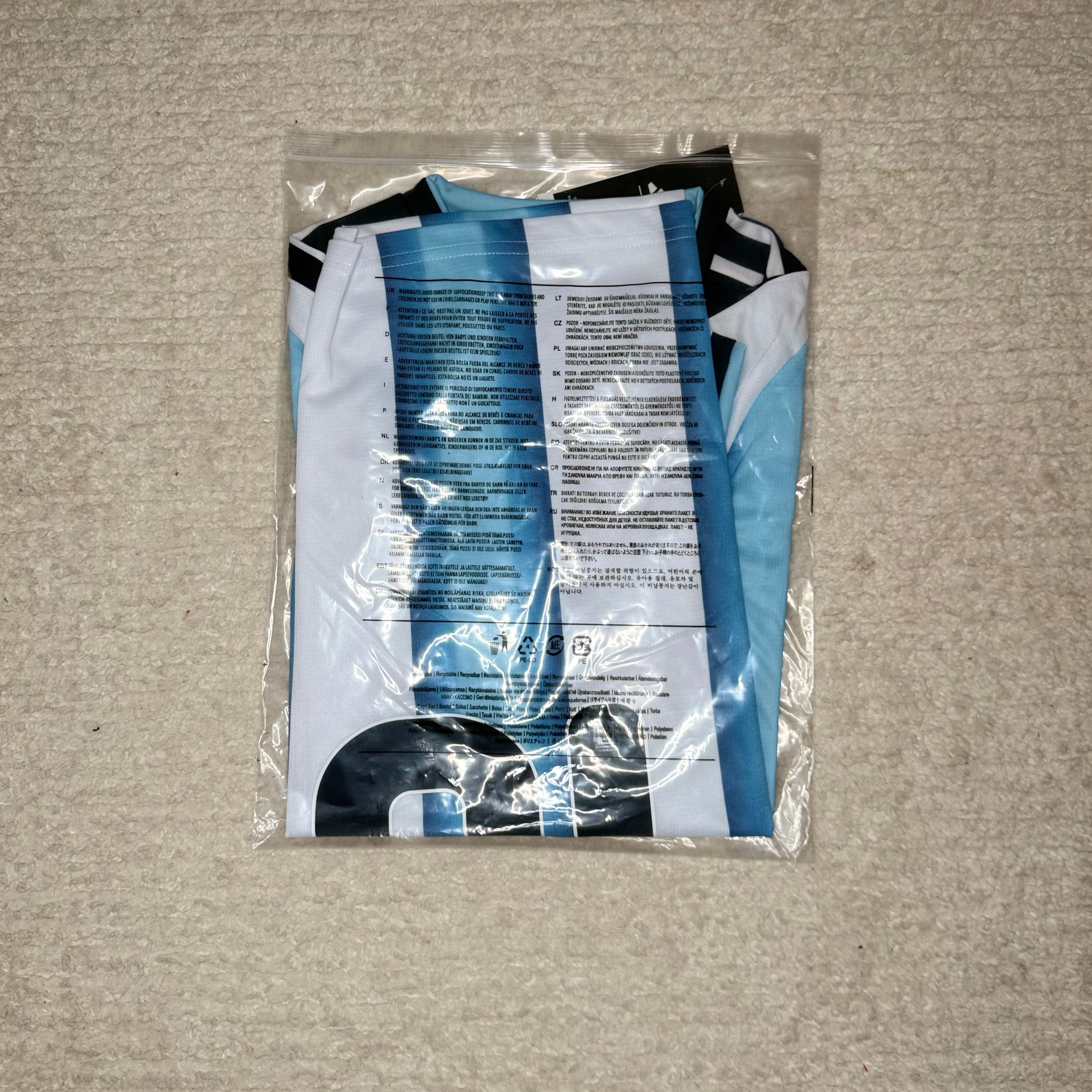 adidas Argentina 2026 Home Messi Jersey White - Image 4