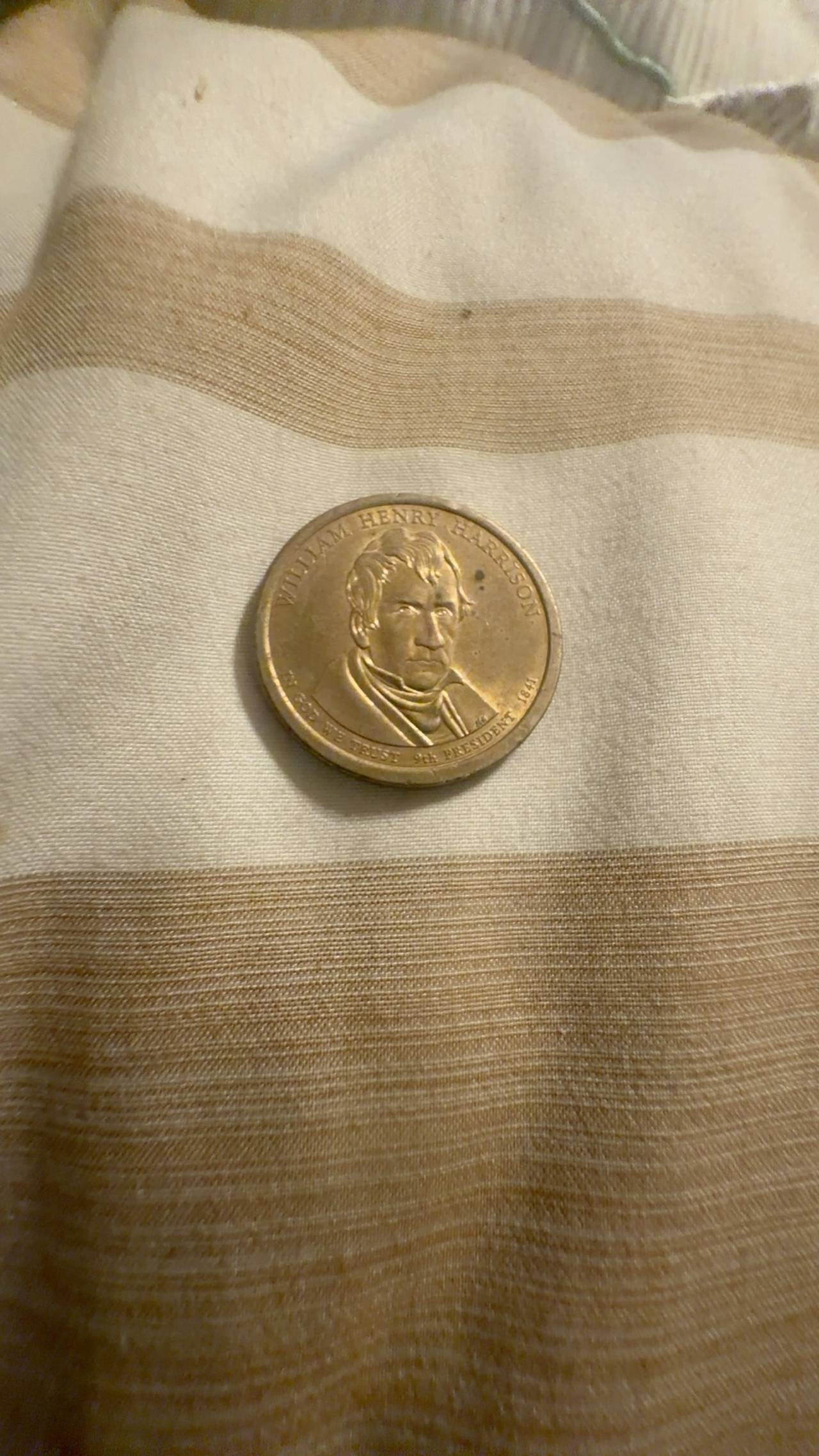 U.S. Presidential $1 Coin William Henry Harrison 2009