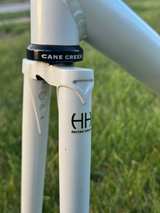 HH Aluminum Track Bike Frame - Havnoonian - Pearlescent White - 54cm Fixie - Image 3
