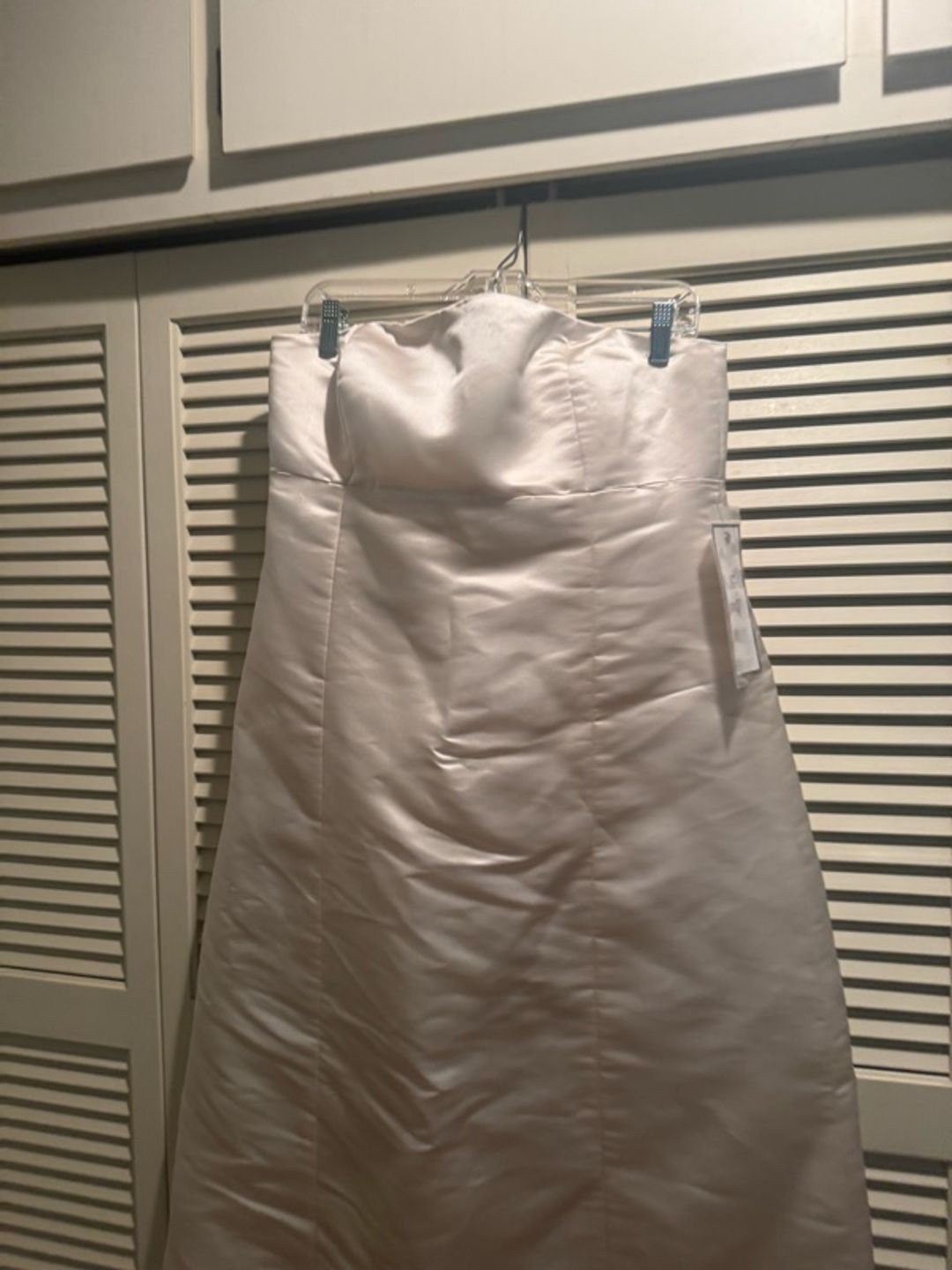 J.Crew Strapless Satin Wedding Dress-Size 16