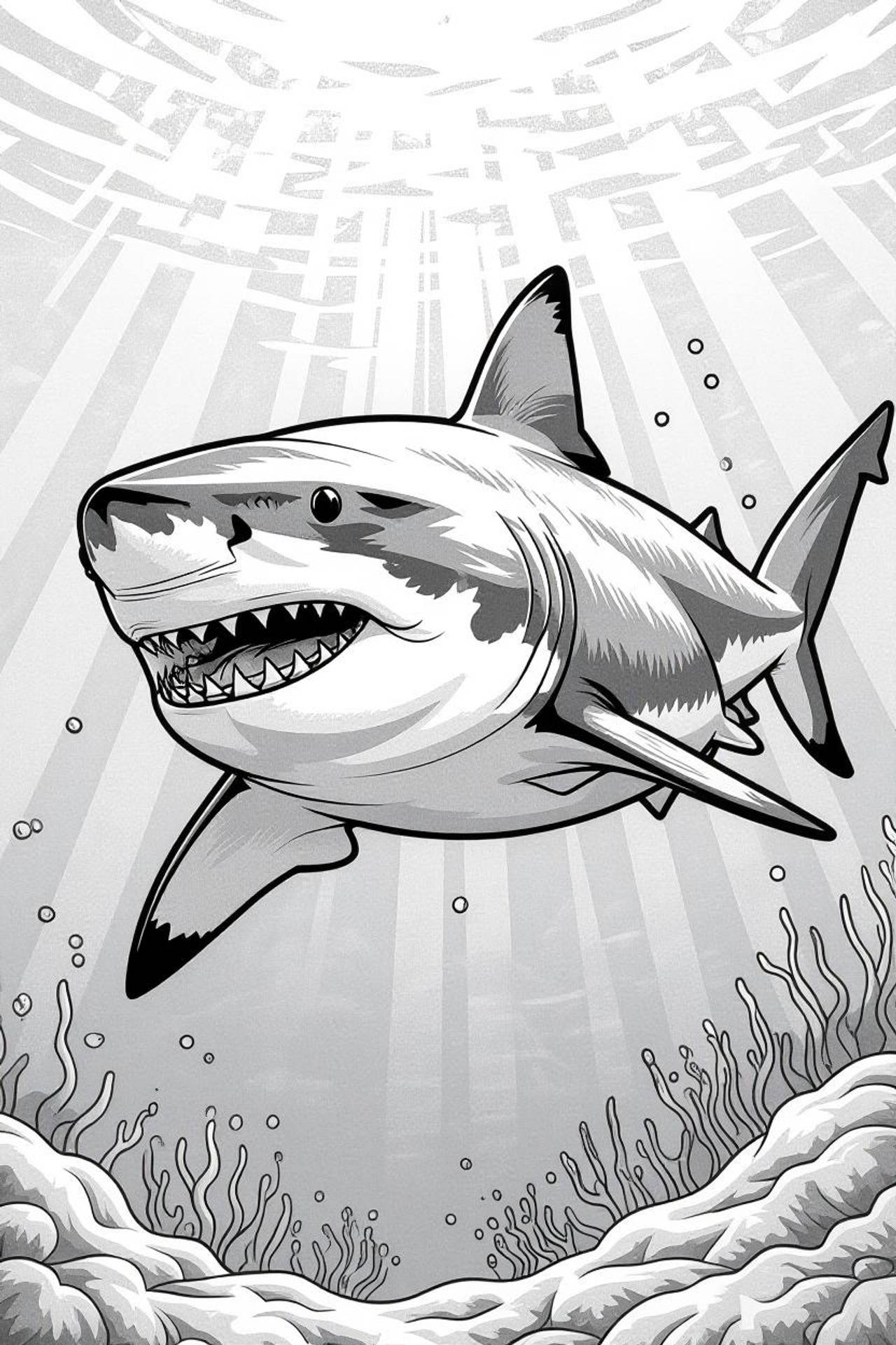 Shark Art Print