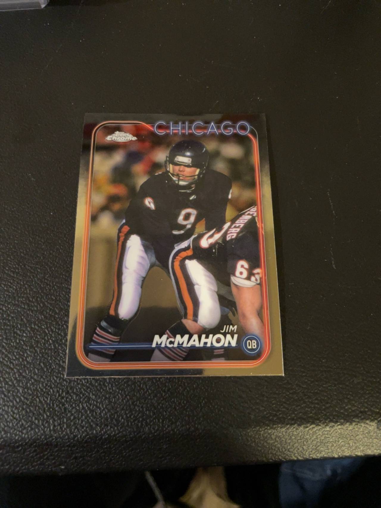 Topps Chrome Football Jim McMahon #18