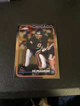 Topps Chrome Football Jim McMahon #18 - Image 1