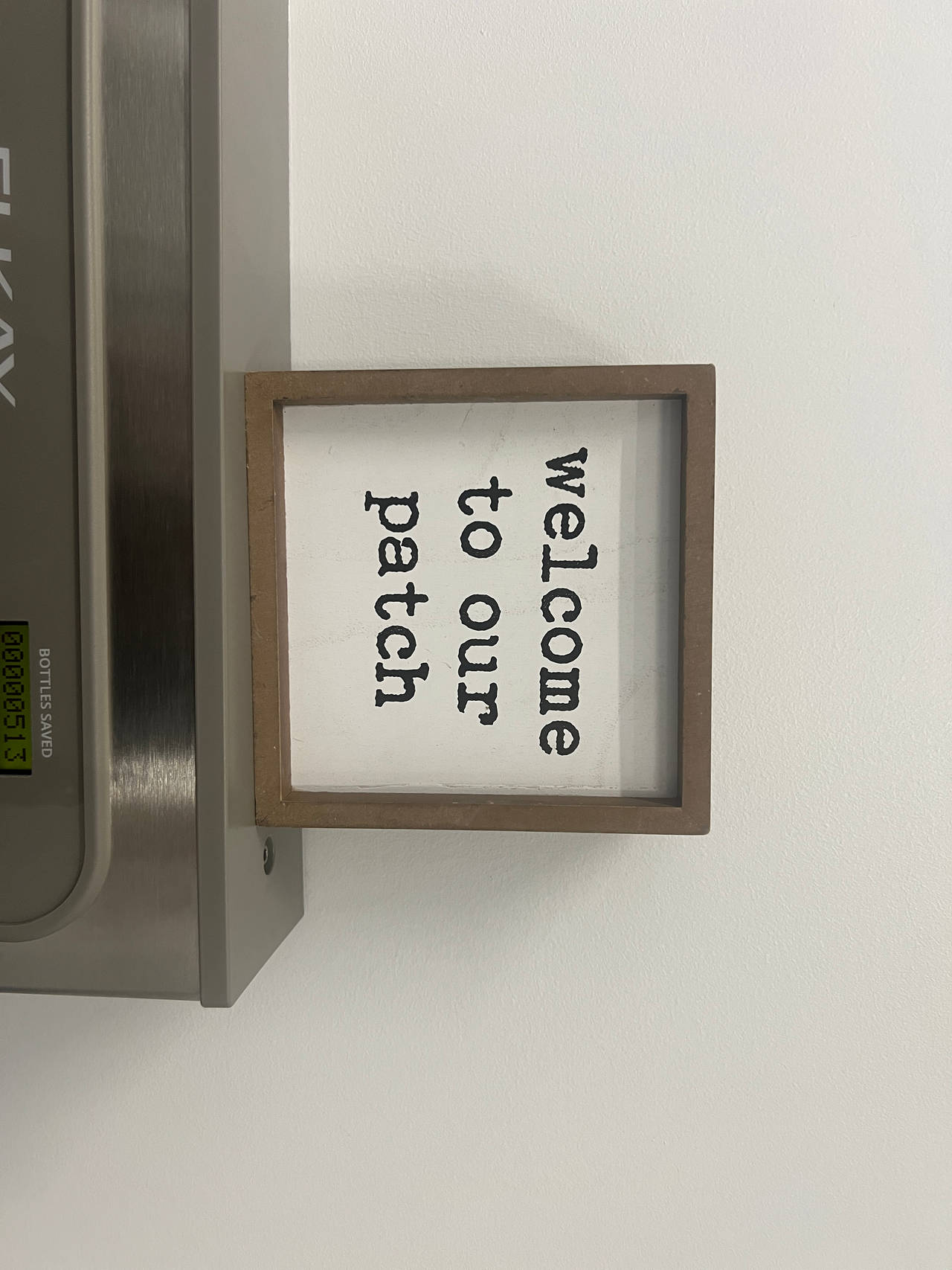 Framed Decorative Sign