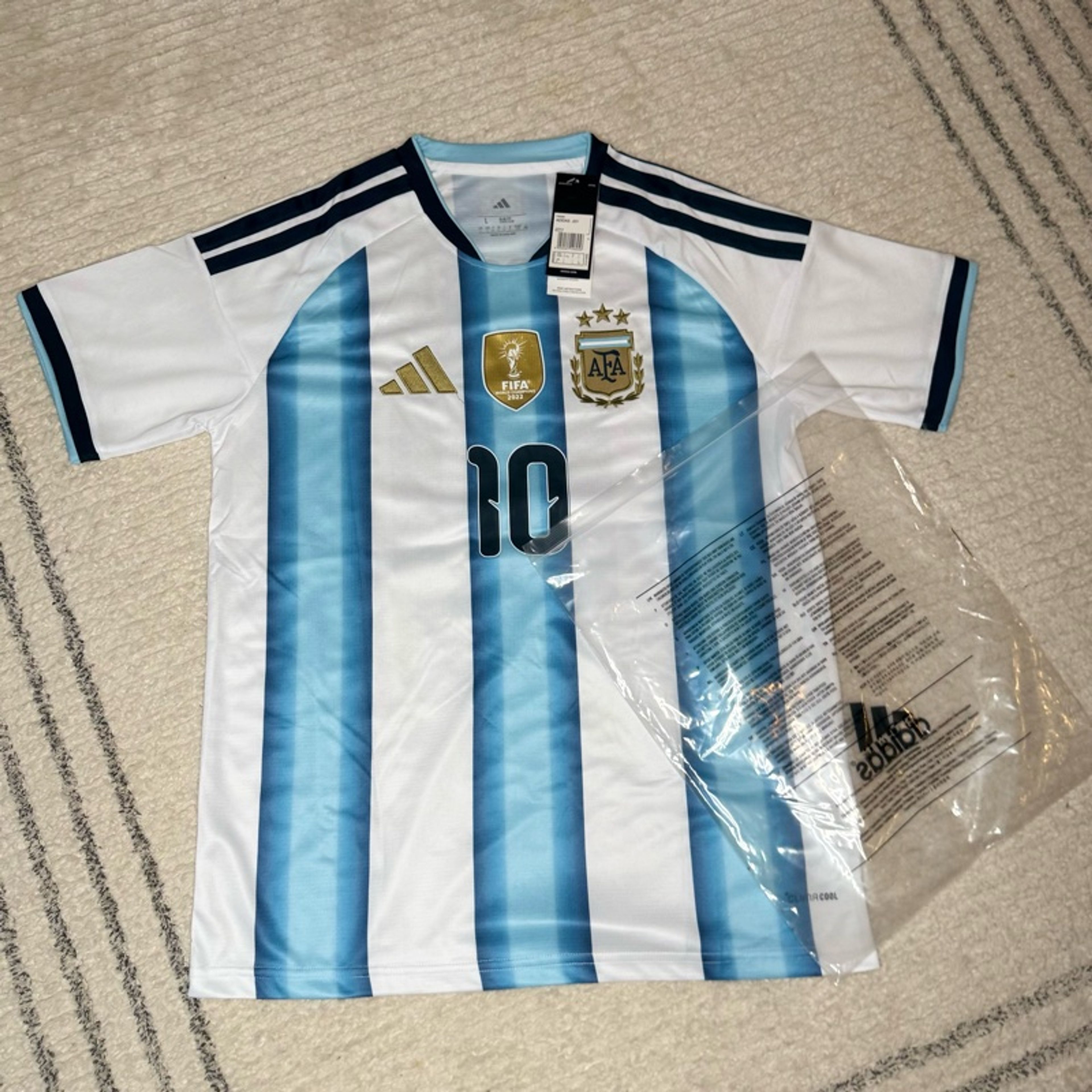 adidas Argentina 2026 Home Messi Jersey White