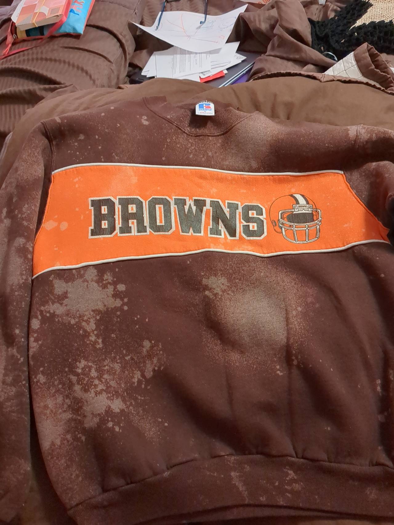 Vintage Russell Athletic Cleveland Browns Sweatshirt