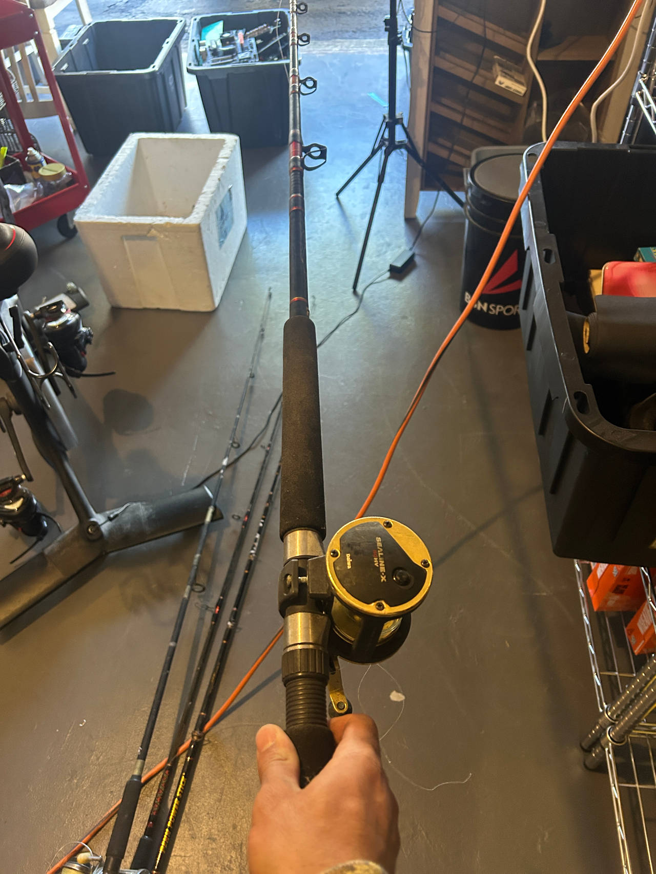 Daiwa Sealine-X 30HV Fishing Reel and Rod Combo