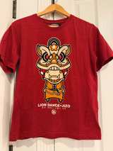 Lion Dance Graphic T-Shirt Grace Fury Medium - Image 1