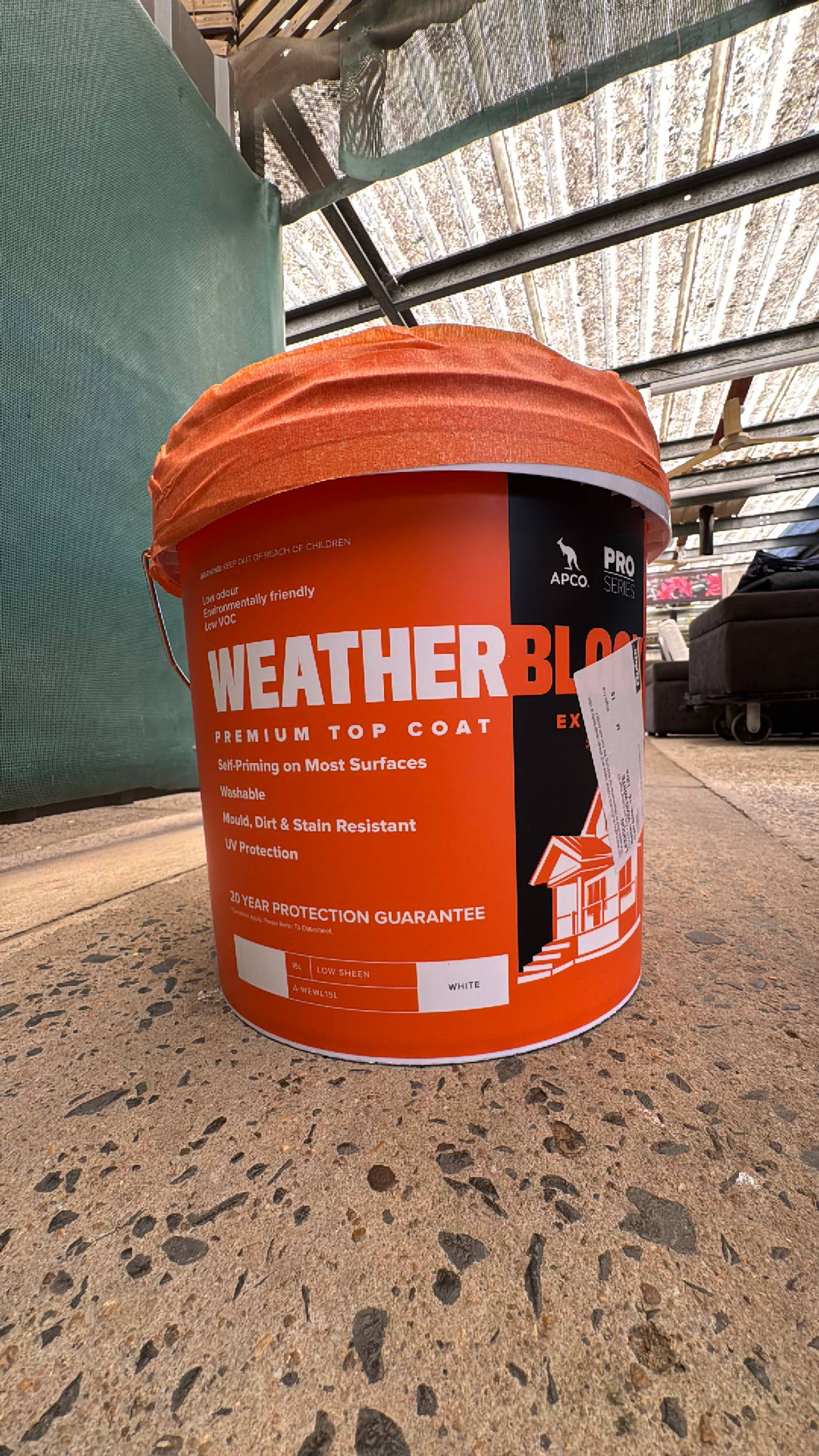 Weatherblock Paint