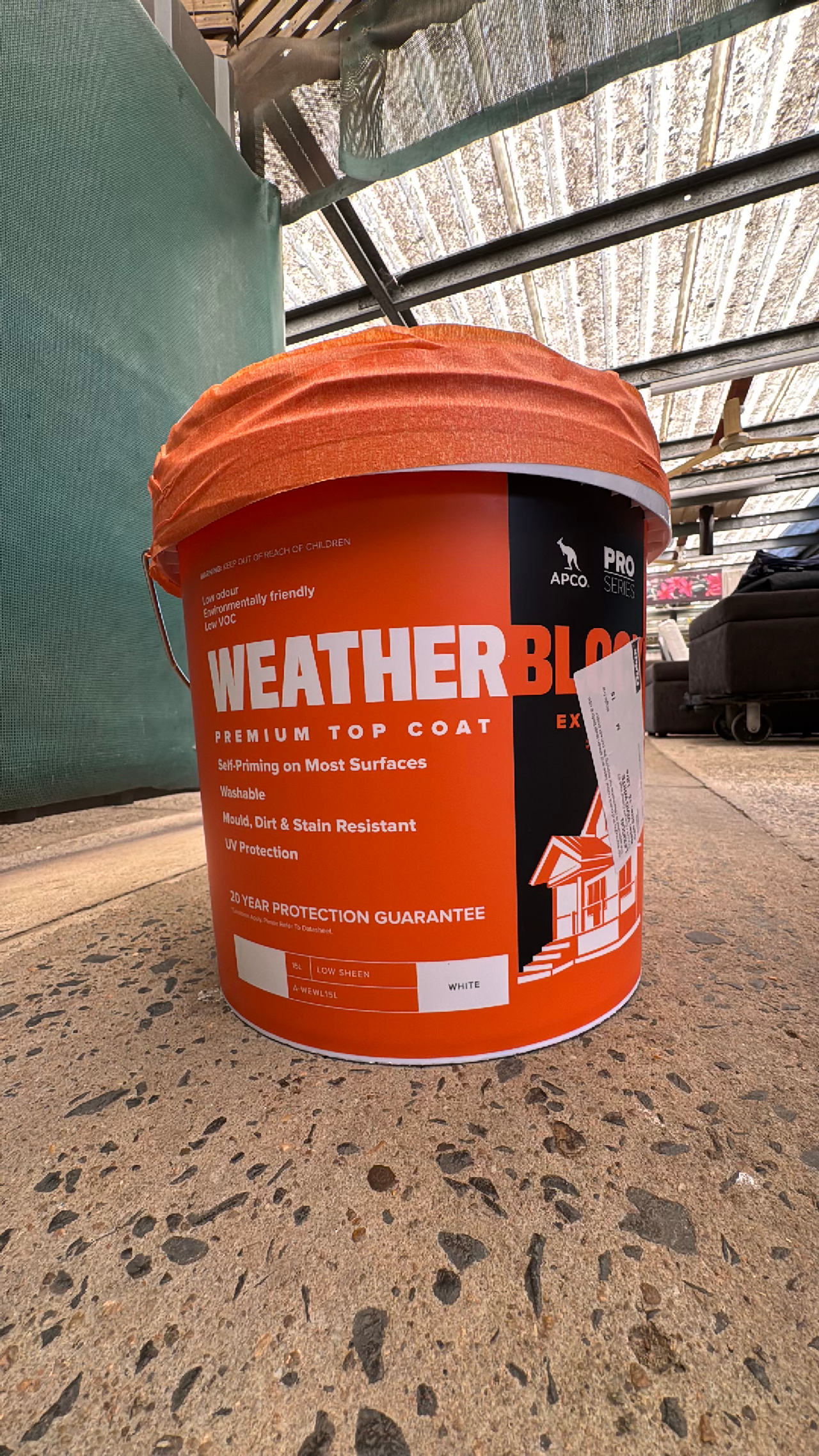 Weatherblock Paint
