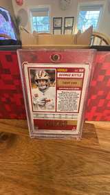 2022 Panini Score George Kittle Blue Crystal Parallel #324 /195 - Image 2