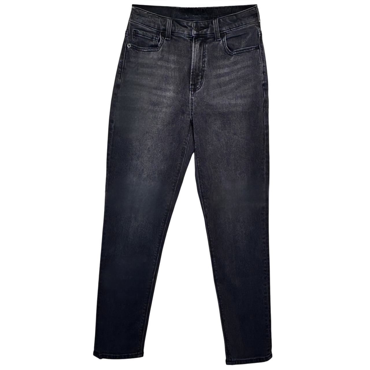 American eagle women’s stretch black mom jeans size 2