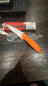 Kershaw Leek Orange Folding Pocket Knife 1660OR - Image 2