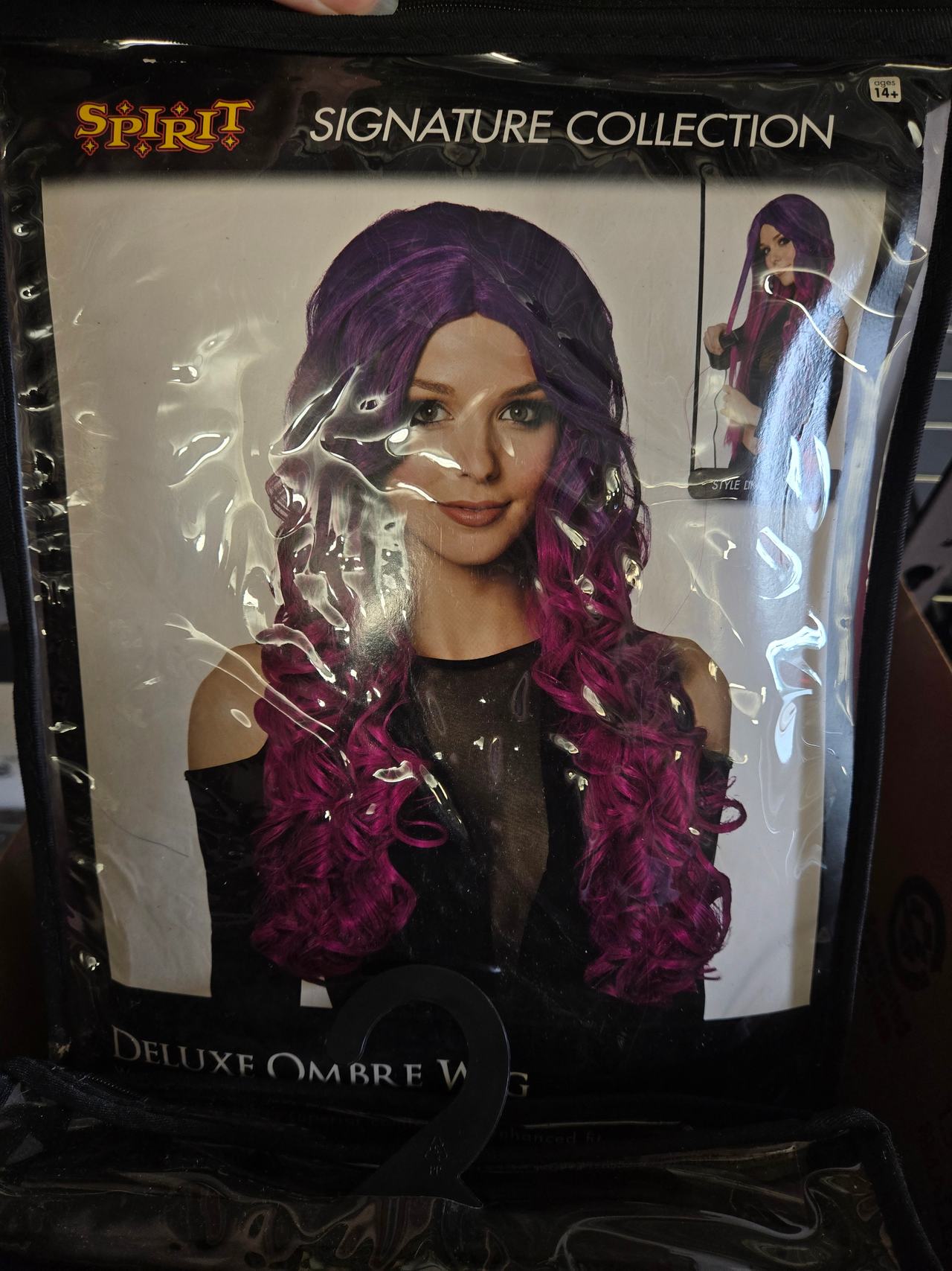 Spirit Halloween Signature Collection Deluxe Ombre Wig
