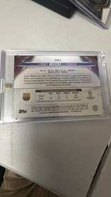 2024 Topps Chrome Sapphire Lionel Messi Gold /75 - Image 2