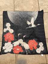 Japanese Furoshiki Wrapping Cloth Crane & Moon 50x50 cm - Image 4