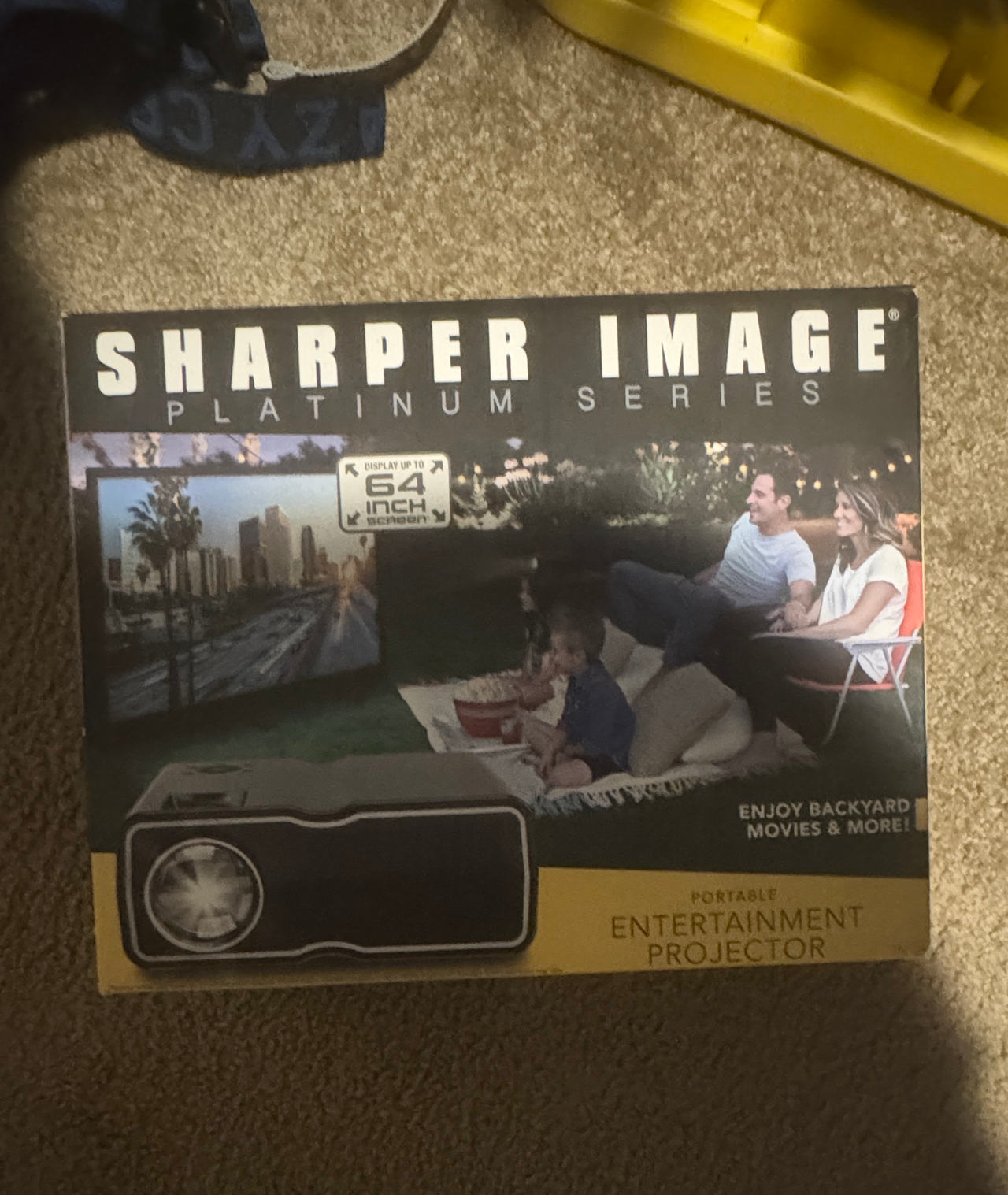 Sharper Image Platinum Series Portable Entertainment Projector