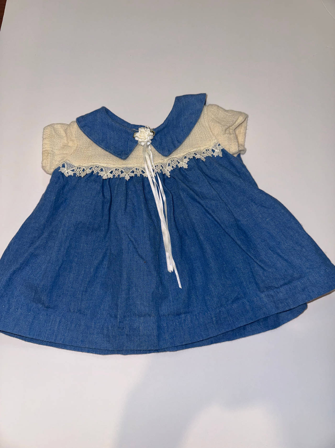 Vtg Baby Dress 0-3 months