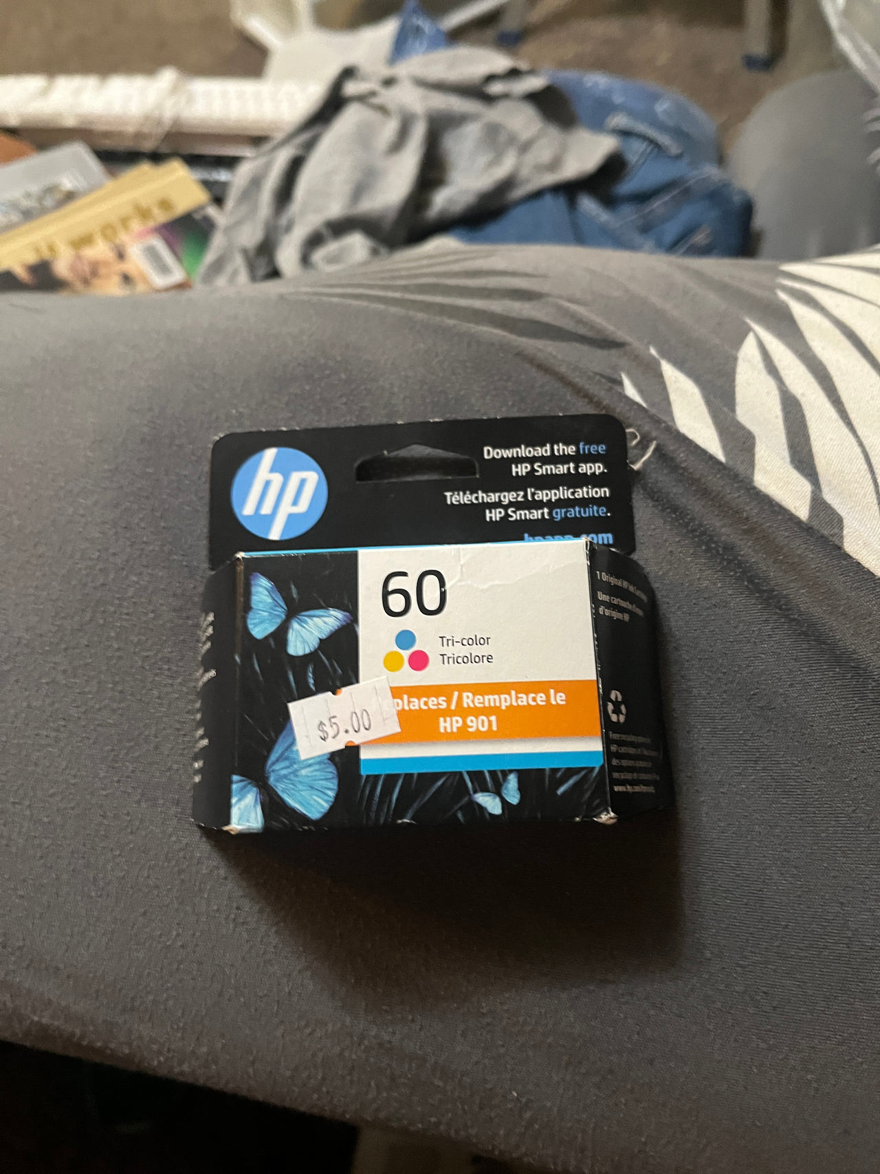 HP 60 Tri-color Original Ink Cartridge
