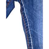 True Religion Ricky Super T Leather Trim Studded Jeans - Image 5