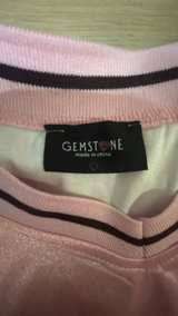Gemstone Pink Cropped Mesh Football Jersey #23 - Image 2