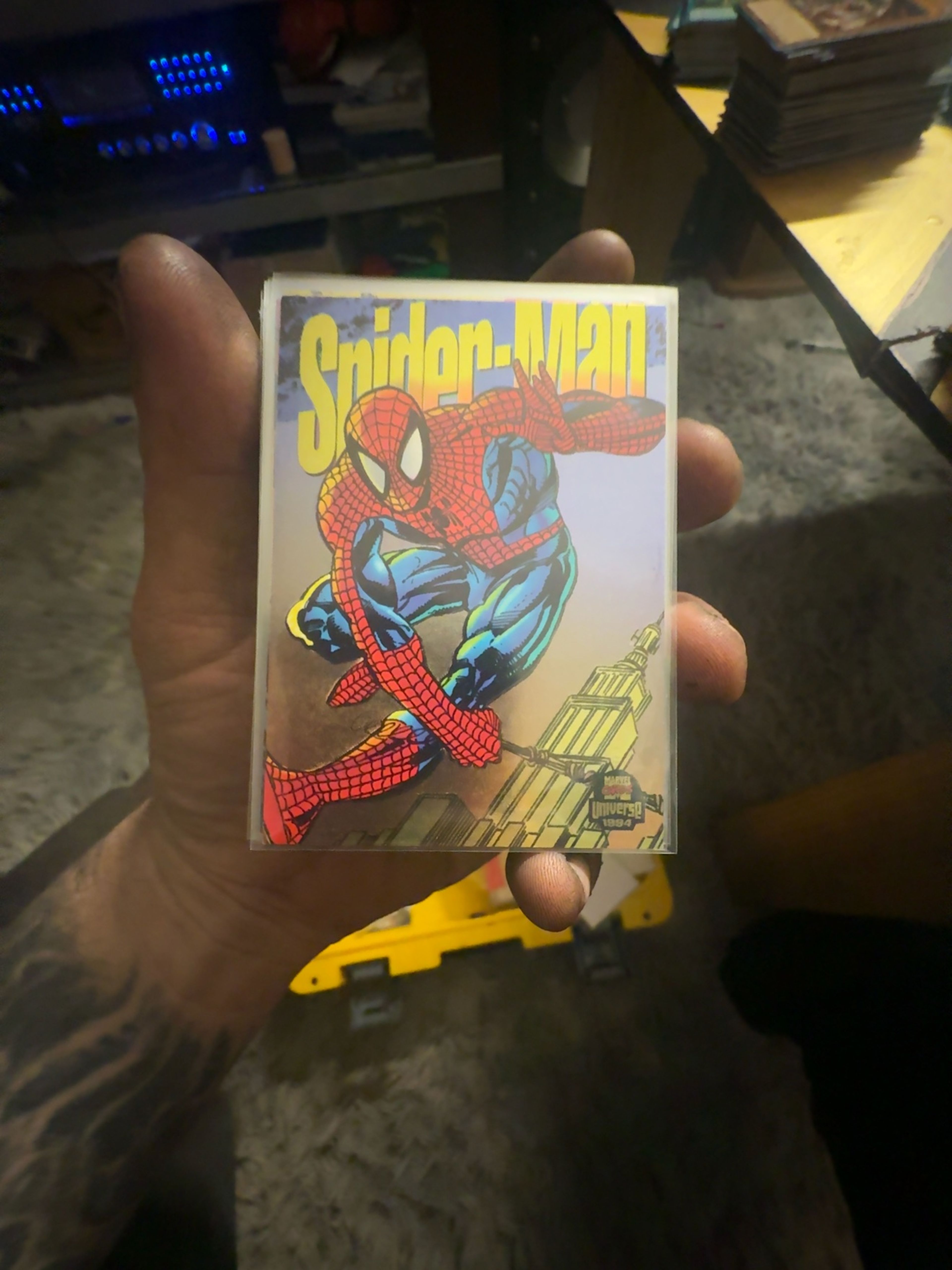 Marvel Spider-Man Power Blast Trading Card #6 (1994)