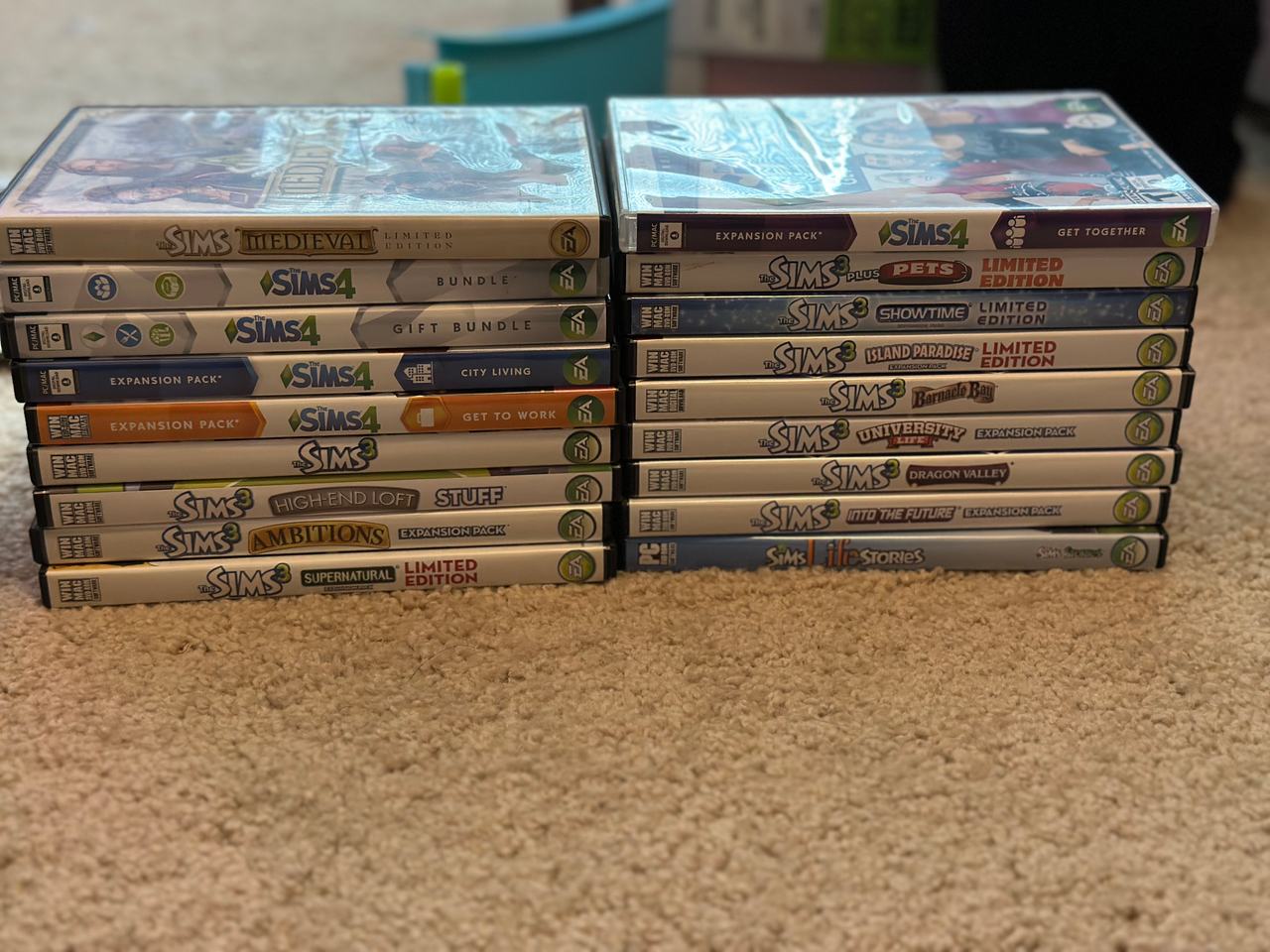 The Sims Video Game Collection (Sims 3, Sims 4, Medieval, and more!)