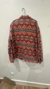 J.Crew Men’s XL Southwestern Aztec Woven Shirt Jacket - Image 4