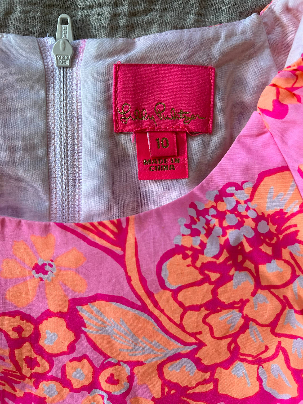 Lilly Pulitzer Girls Dress Size 10