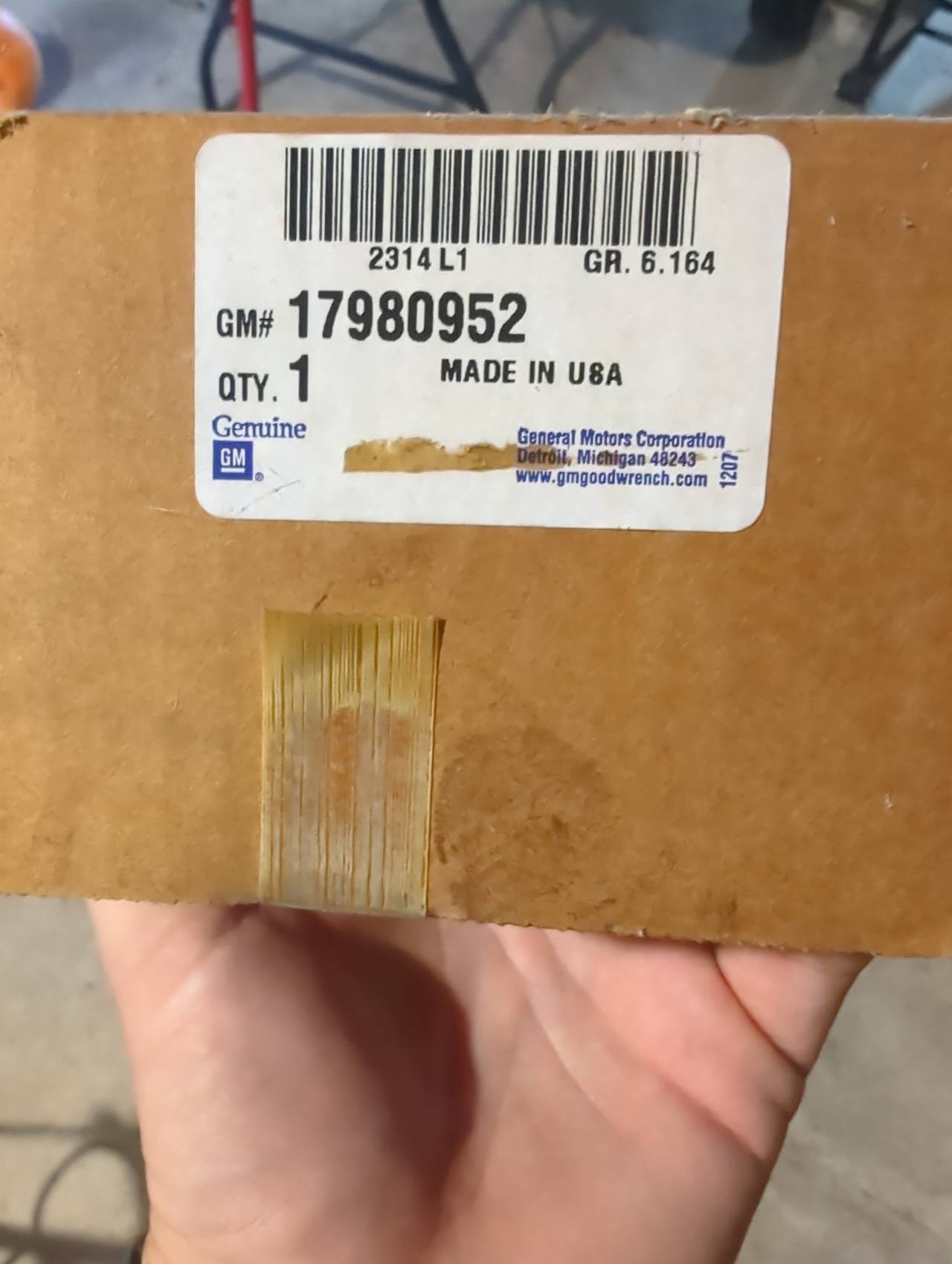 GM Genuine Parts 17980952 Clutch Pedal Push Rod Pin