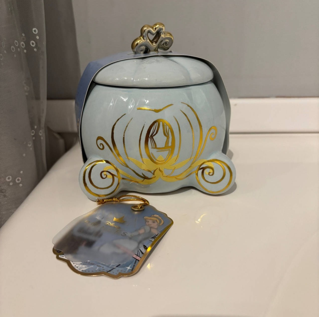 Disney Cinderella Carriage Trinket Box