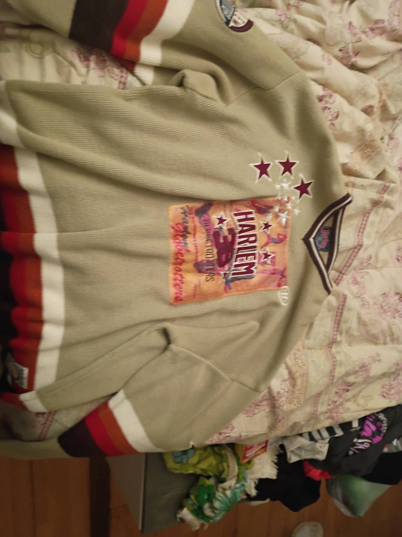 Harlem Globetrotters Vintage 3D Knit Sweater