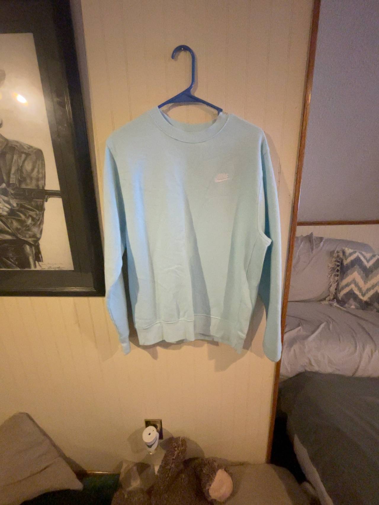 Nike Sportswear Club Fleece Crewneck Sweatshirt Light Blue