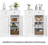 Yaheetech Bathroom Floor Cabinet Storage Organizer - Image 4